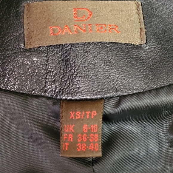 Leather Moto style jacket - Picture 3 of 7